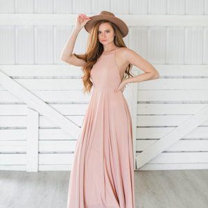 Dusty Rose Bridesmaid/Occasion Dress
